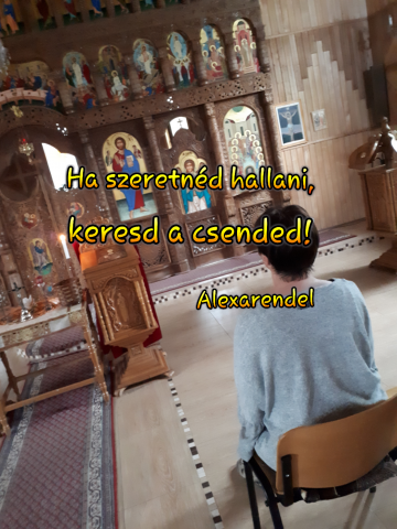 Alexarendel/ A csend hangja!