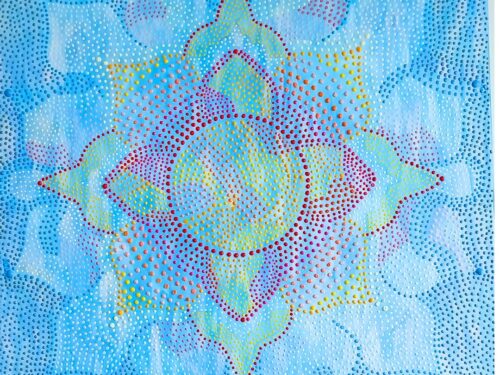 Mindig kék az ég Alexarendel funkcionális mandala_alexarendel