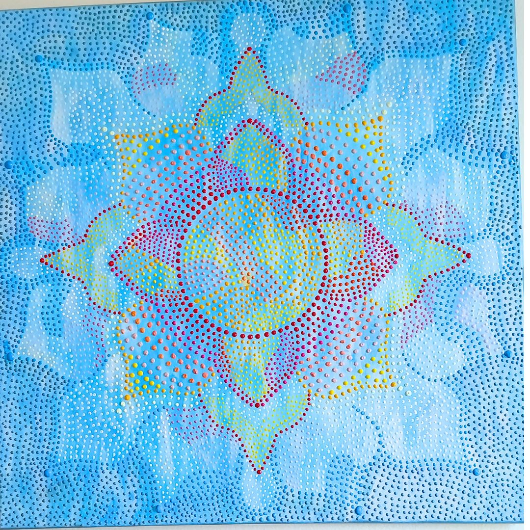 Mindig kék az ég Alexarendel funkcionális mandala_alexarendel