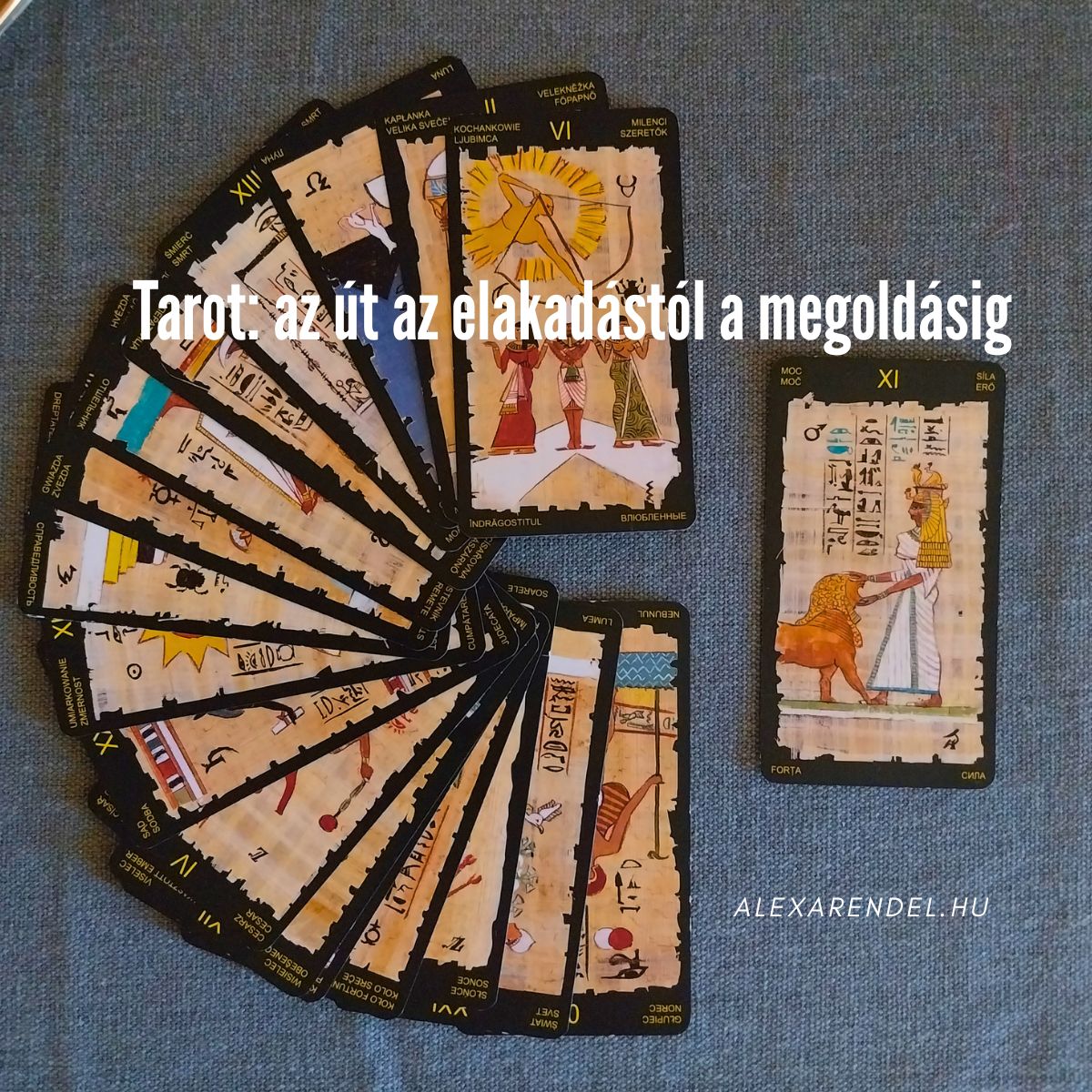 Tarot az út az elakadástól a megoldásig_alexarendel.hu